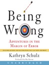 Cover image for Being Wrong